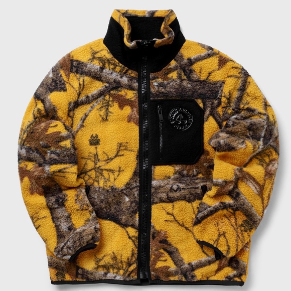 size XL - Moose Knuckles x Post Malone Sherpa Zip Up Jacket Realtree Camo…